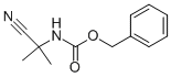 Structure of BENZYL [1-CYANO-1-METHYLETHYL]CARBAMATE