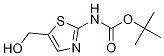 Structure of tert-butyl 5-(HydroxyMethyl)thiazol-2-ylcarbaMate