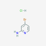 Structure of 2-bromopyridin-4-amine hydrochloride
