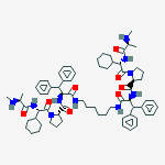 Structure of 4,4� -(1,6-Hexanediyl)bis[N-methyl-L-alanyl-(2S)-2-cyclohexylglycyl-L-prolyl-β-phenyl-L-Phenylalaninamide