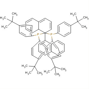 Phosphine,(1S)-[1,1'-binaphthalene]-2,2'-diylbis[bis[4-(1,1-dimethylethyl)phenyl]-结构式
