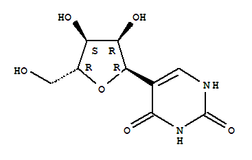 Structure of PSEUDOURIDINE NATURAL B ISOMER*FROM WHEAT BRAN