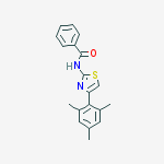 N-(4-Mesitylthiazol-2-yl)benzaMide结构式