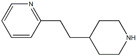 Structure of 2-[2-(4-Piperidinyl)ethyl]pyridine