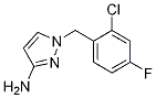 1-(2-氯-4-氟苄基)-3-氨基吡唑结构式