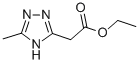Structure of Ethyl 2-(5-methyl-4H-1,2,4-triazol-3-yl)acetate