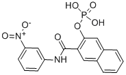 Structure of NAPHTHOL AS-BS PHOSPHATE