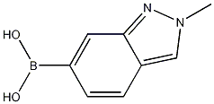 Structure of 2-Methylindazole-6-boronicacid