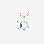 Structure of 4,5-DIMETHYLPYRIDINE-3-BORONIC ACID