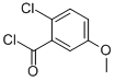 Benzoyl chloride,2-chloro-5-methoxy-结构式