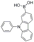 Structure of (9-phenyl-9H-carbazol-2-yl)boronic acid