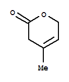 Structure of 2H-Pyran-2-one,3,6-dihydro-4-methyl-