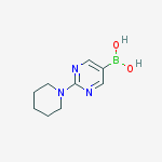 Structure of (2-PIPERIDIN-1-YLPYRIMIDIN-5-YL)BORONIC ACID
