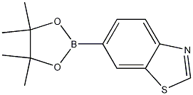 Structure of 6-(4,4,5,5-tetramethyl-1,3,2-dioxaborolan-2-yl)benzo[d]thiazole