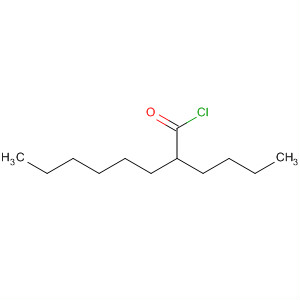 Octanoyl chloride, 2-butyl-结构式