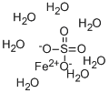 Structure of IRON(II) SULFATE DIHYDRATE