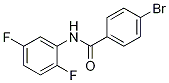 Structure of 4-bromo-N-(2,5-difluorophenyl)benzamide