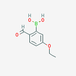Structure of 5-Ethoxy-2-forMylphenylboronic acid