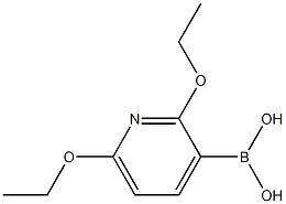 Structure of 2,6-DIETHOXYPYRIDINE-3-BORONIC ACID