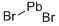 Structure of LEAD(II) BROMIDE
