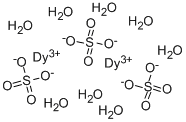 Structure of DYSPROSIUM(III) SULFATE OCTAHYDRATE