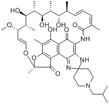 Structure of 25-DESACETYL RIFABUTIN