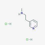 Structure of 3-[2-(METHYLAMINO)ETHYL]PYRIDINE DIHYDROCHLORIDE
