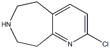 Structure of 2-Chloro-6,7,8,9-tetrahydro-5H-pyrido[2,3-d]azepine