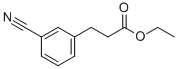 Structure of ETHYL 3-(3-CYANOPHENYL)PROPANOATE
