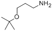 Structure of 1-T-BUTOXY-3-PROPYLAMINE