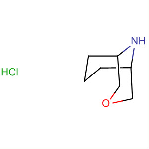 Chemical structure of 3-Oxa-9-azabicyclo[3.3.1]nonane, hydrochloride