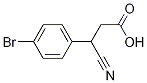 3-(4-BROMOPHENYL)-3-CYANOPROPANOIC ACID结构式