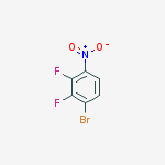 Structure of 2,3-Difluoro-4-bromonitrobenzene