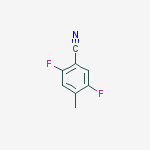 Structure of 2,5-Difluoro-4-Methylbenzonitrile