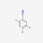 Structure of 4,5-Difluoro-2-Methylbenzonitrile