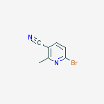 Structure of 6-bromo-2-methylpyridine-3-carbonitrile