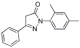 Structure of 1-(2,4-DiMethylphenyl)-3-phenyl-1H-pyrazol-5(4H)-one