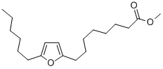 Structure of METHYL 8-(5-HEXYL-2-FURYL)-OCTANOATE