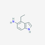 Structure of 3-Piperidinecarboxamide, 1-(1H-indol-5-ylcarbonyl)-N-phenyl-