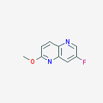 Structure of 7-Fluoro-2-(methyloxy)-1,5-naphthyridine