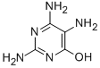 2,5,6-Triaminopyrimidin-4(1H)-one结构式