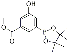 Structure of Methyl 3-hydroxy-5-(4,4,5,5-tetramethyl-1,3,2-dioxaborolan-2-yl)benzoate