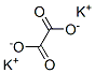 Structure of oxalic acid, potassium salt