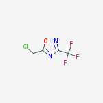Structure of 5-(Chloromethyl)-3-(trifluoromethyl)-1,2,4-oxadiazole