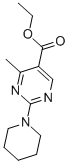 Structure of ETHYL 4-METHYL-2-(PIPERIDIN-1-YL)PYRIMIDINE-5-CARBOXYLATE