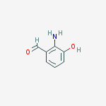 Structure of 2-amino-3-hydroxybenzaldehyde