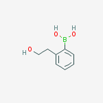 Structure of [2-(2-hydroxyethyl)phenyl]boronic Acid