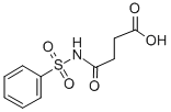 Structure of 3-[(benzenesulfonyl)carbaMoyl]propanoic acid