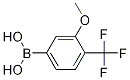 3-Methoxy-4-(trifluoromethyl)phenylboronic acid结构式