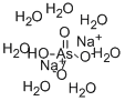 Structure of SODIUM ARSENATE, HEPTAHYDRATE